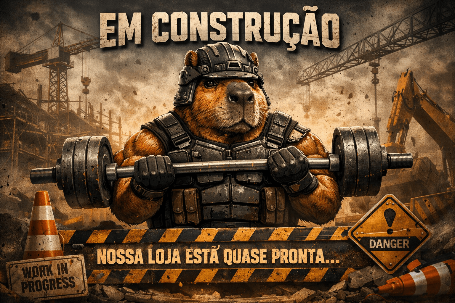 Iron Capy em construcao